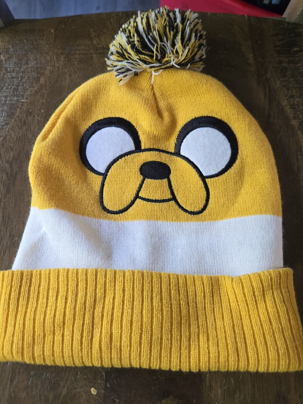 Adventure Time Jake The Dog Pom-Pom Beanie Hat